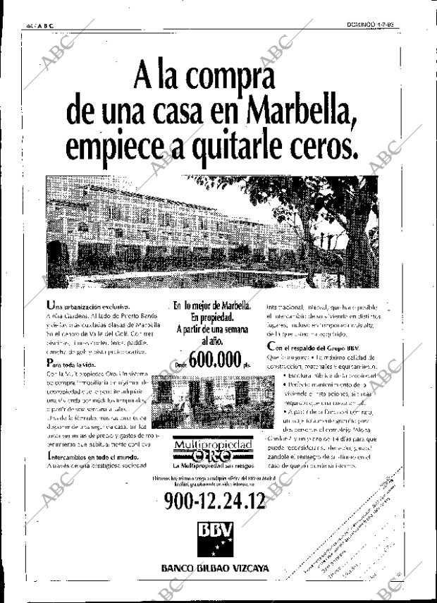 ABC SEVILLA 04-07-1993 página 44