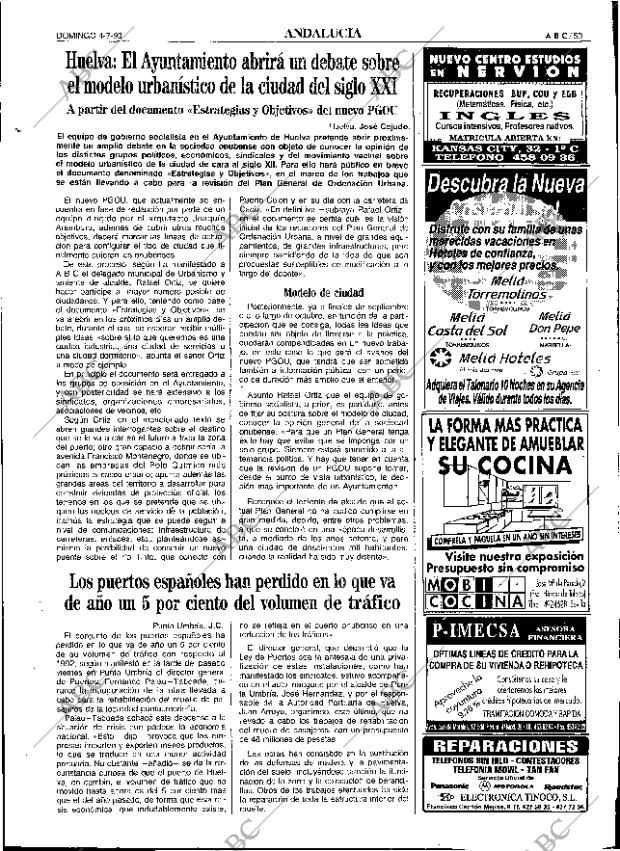 ABC SEVILLA 04-07-1993 página 53