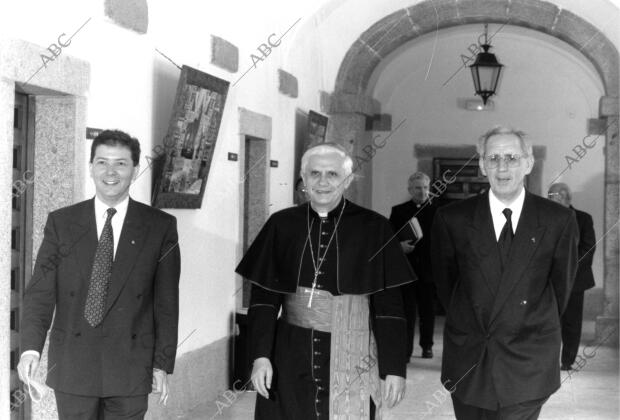 Ratzinger en los cursos de El Escorial