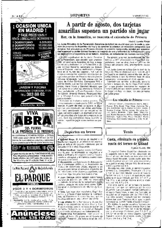 ABC MADRID 09-07-1993 página 84