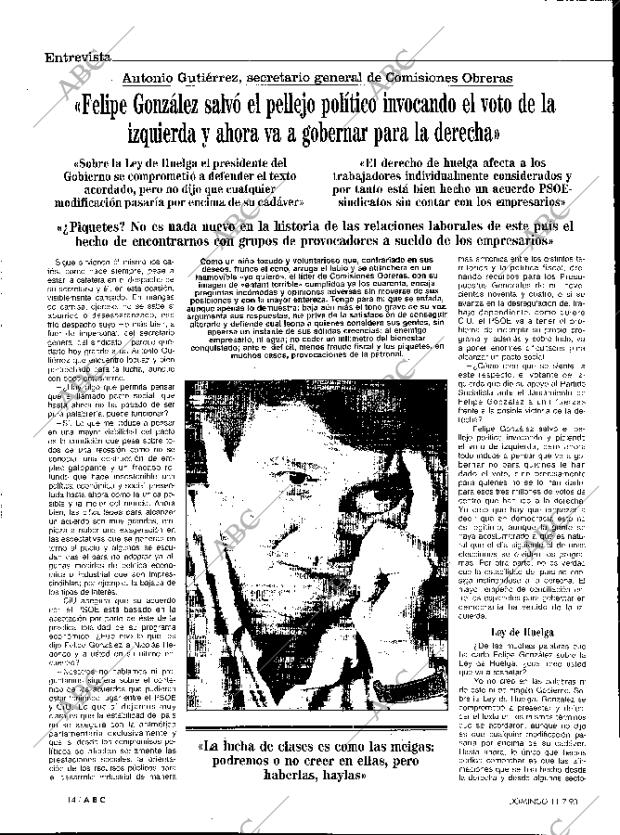 ABC MADRID 11-07-1993 página 14