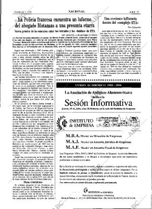 ABC MADRID 11-07-1993 página 37