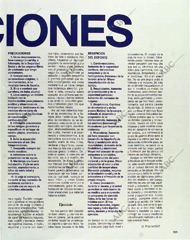 BLANCO Y NEGRO MADRID 11-07-1993 página 101