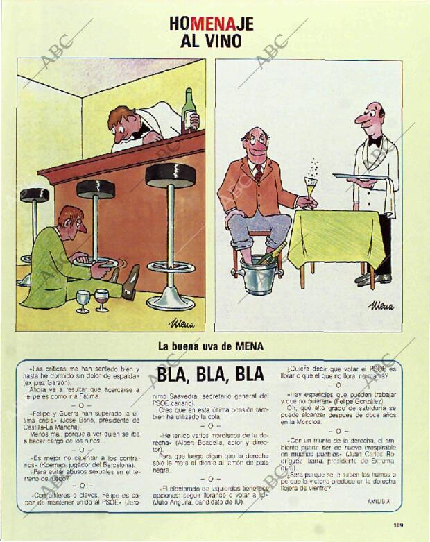 BLANCO Y NEGRO MADRID 11-07-1993 página 109