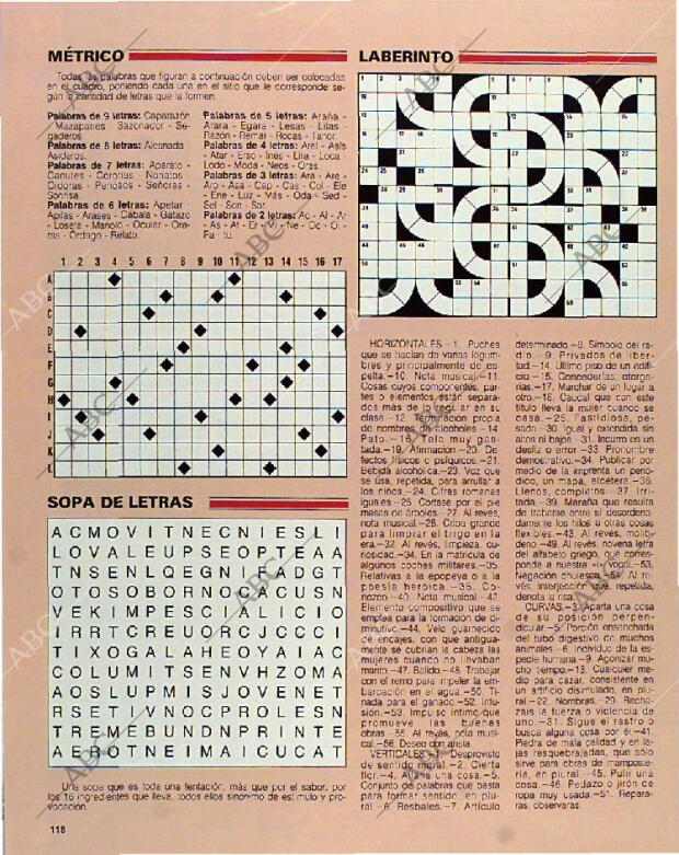 BLANCO Y NEGRO MADRID 11-07-1993 página 118