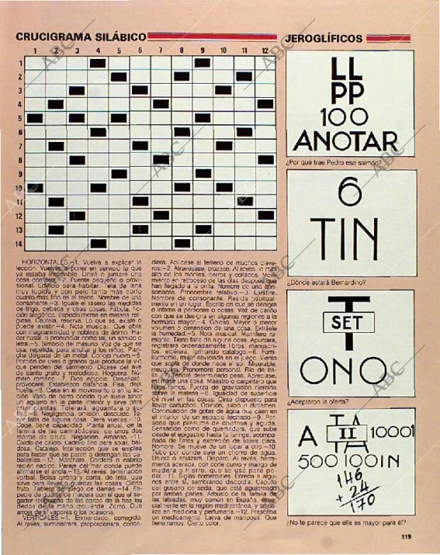 BLANCO Y NEGRO MADRID 11-07-1993 página 119