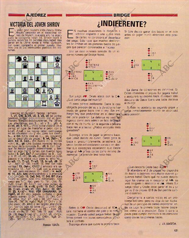 BLANCO Y NEGRO MADRID 11-07-1993 página 121