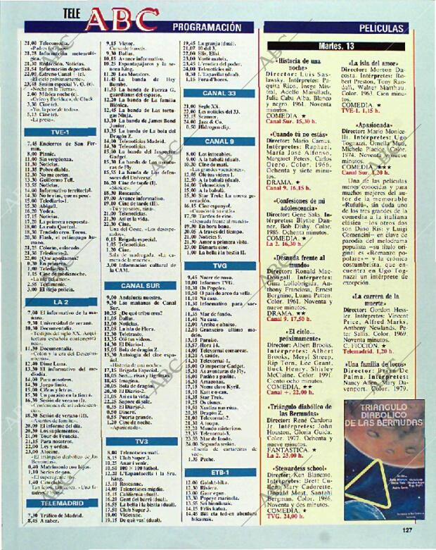 BLANCO Y NEGRO MADRID 11-07-1993 página 127