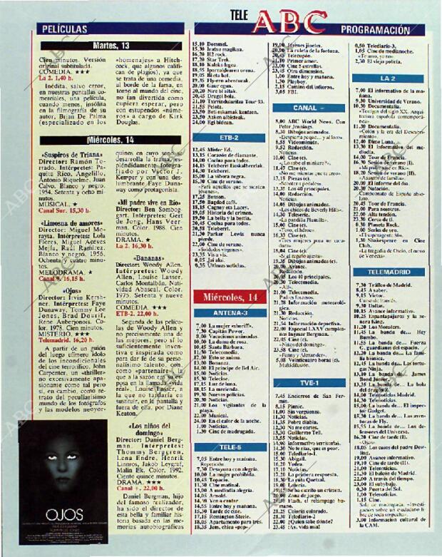 BLANCO Y NEGRO MADRID 11-07-1993 página 128