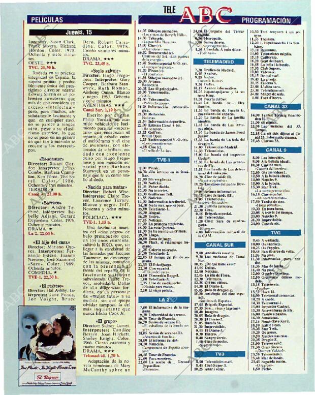 BLANCO Y NEGRO MADRID 11-07-1993 página 130