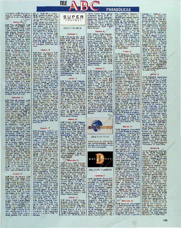 BLANCO Y NEGRO MADRID 11-07-1993 página 135