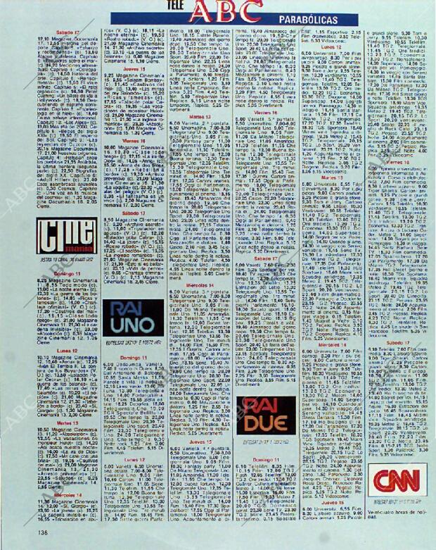 BLANCO Y NEGRO MADRID 11-07-1993 página 136