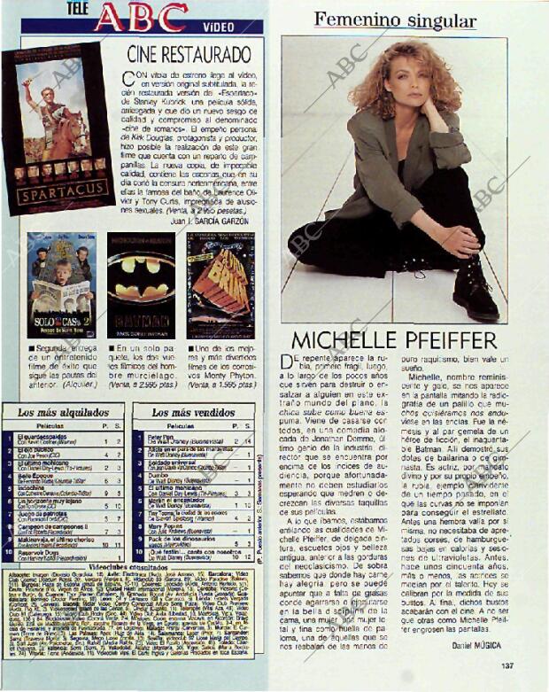 BLANCO Y NEGRO MADRID 11-07-1993 página 137