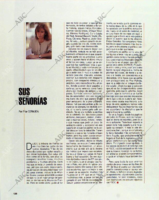 BLANCO Y NEGRO MADRID 11-07-1993 página 138