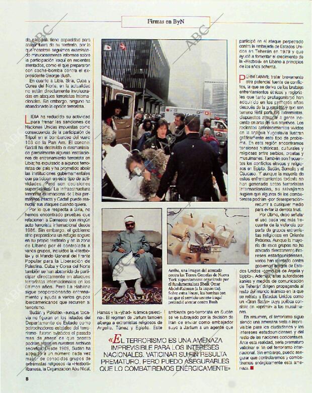 BLANCO Y NEGRO MADRID 11-07-1993 página 8