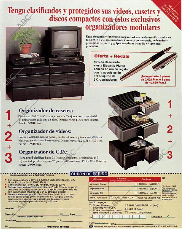 BLANCO Y NEGRO MADRID 11-07-1993 página 89