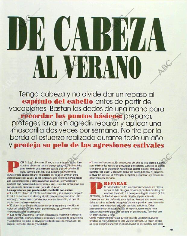 BLANCO Y NEGRO MADRID 11-07-1993 página 91