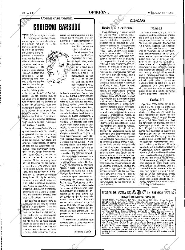 ABC MADRID 14-07-1993 página 20