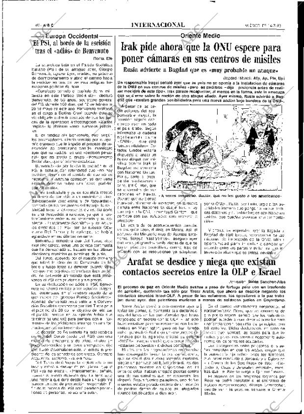 ABC MADRID 14-07-1993 página 40