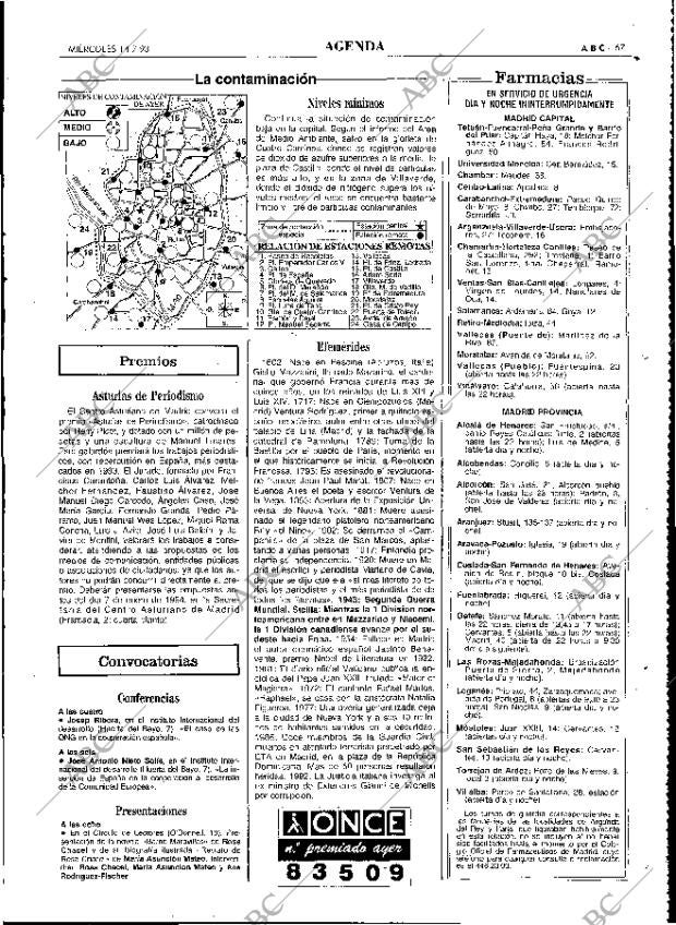 ABC MADRID 14-07-1993 página 67