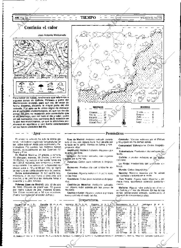 ABC MADRID 14-07-1993 página 68