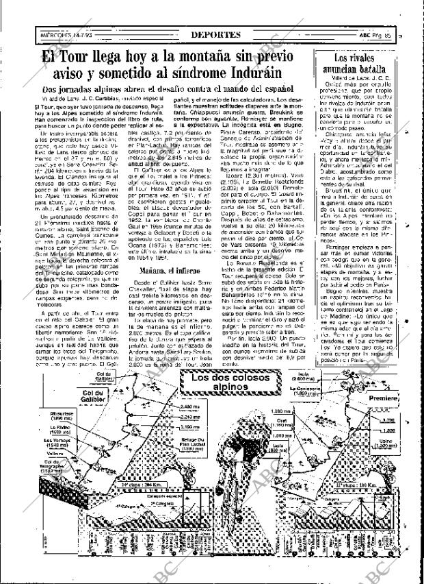 ABC MADRID 14-07-1993 página 85