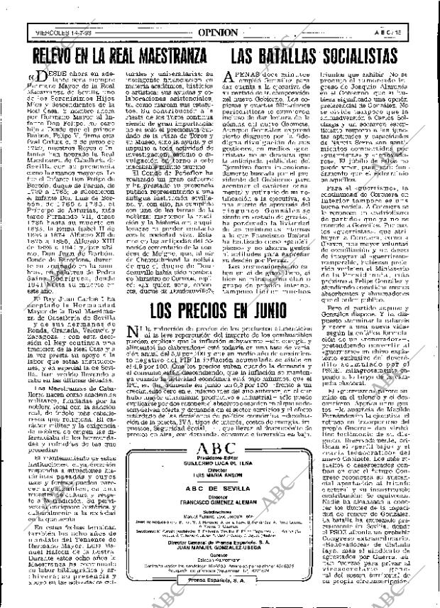 ABC SEVILLA 14-07-1993 página 15