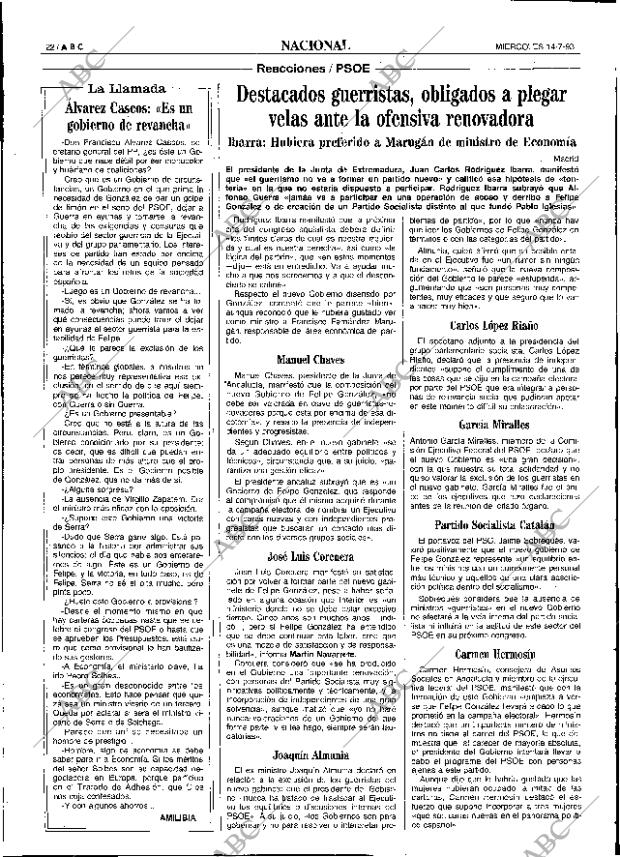 ABC SEVILLA 14-07-1993 página 22