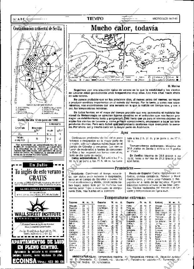 ABC SEVILLA 14-07-1993 página 46
