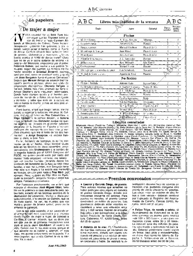 CULTURAL MADRID 16-07-1993 página 6