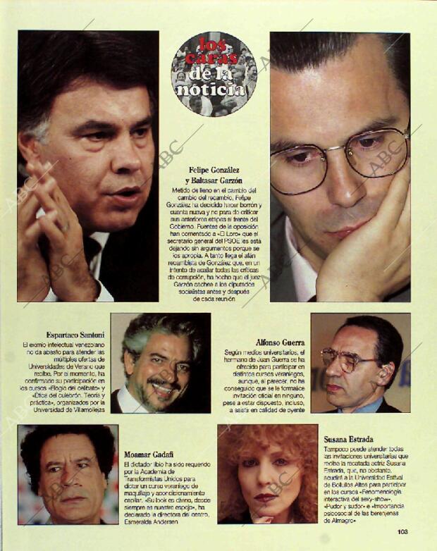 BLANCO Y NEGRO MADRID 18-07-1993 página 103