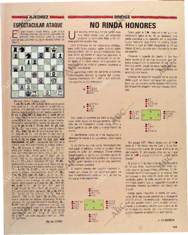 BLANCO Y NEGRO MADRID 18-07-1993 página 113