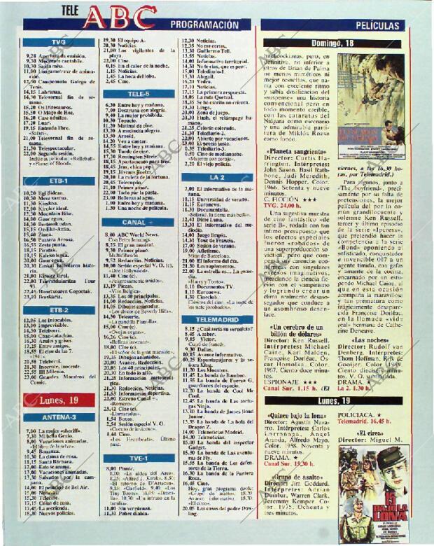 BLANCO Y NEGRO MADRID 18-07-1993 página 117