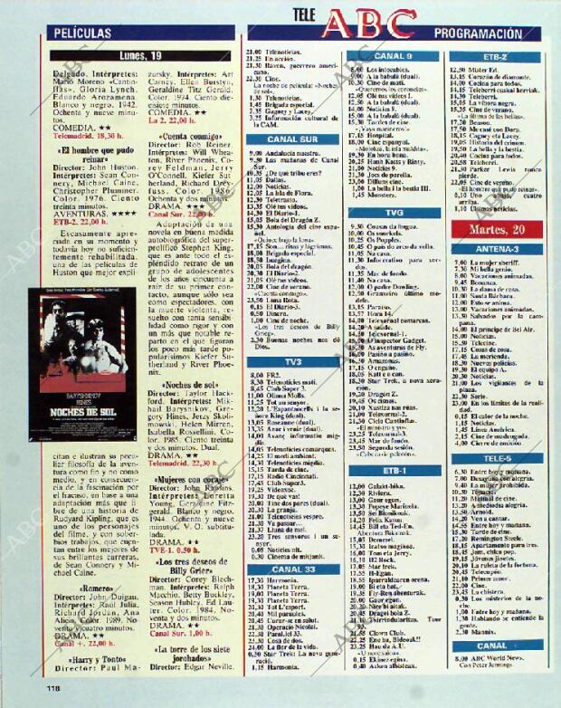 BLANCO Y NEGRO MADRID 18-07-1993 página 118