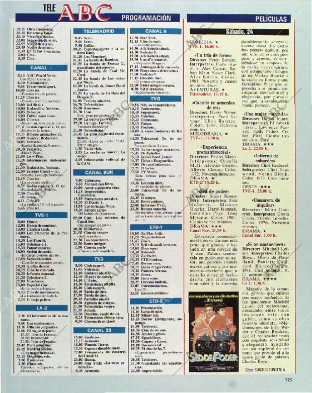 BLANCO Y NEGRO MADRID 18-07-1993 página 125