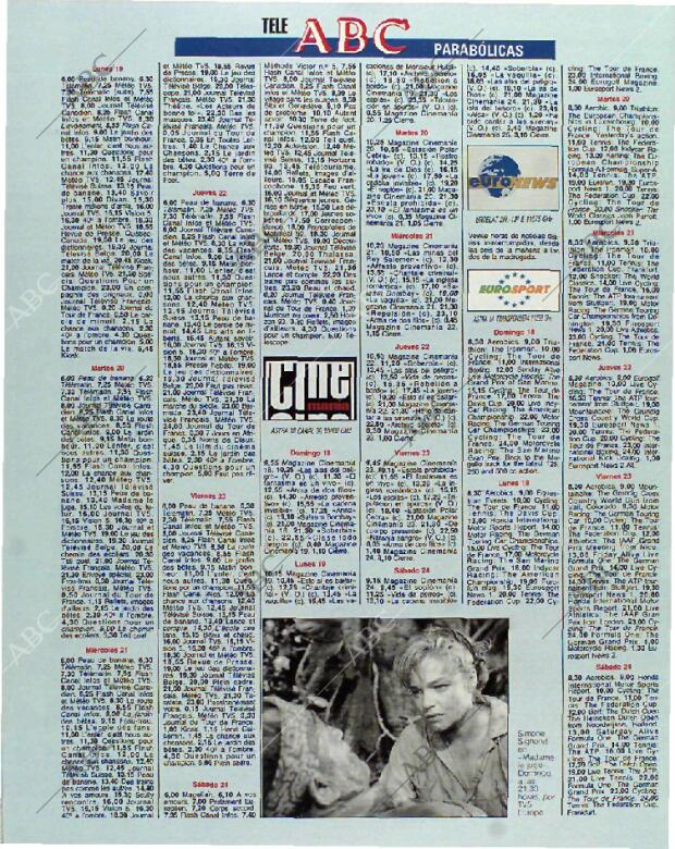 BLANCO Y NEGRO MADRID 18-07-1993 página 128