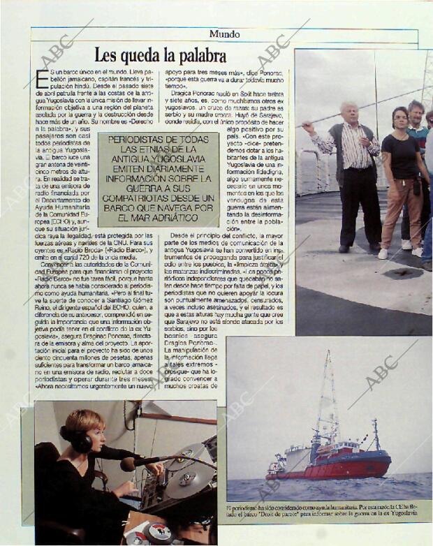 BLANCO Y NEGRO MADRID 18-07-1993 página 18