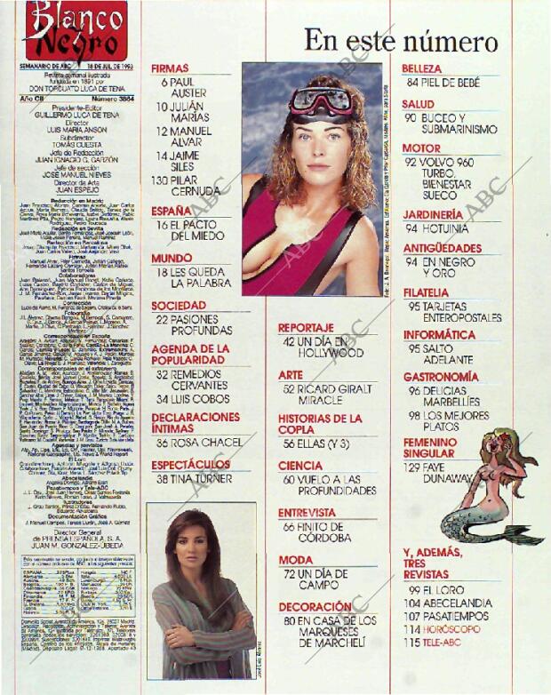 BLANCO Y NEGRO MADRID 18-07-1993 página 3
