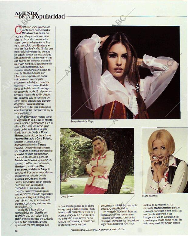 BLANCO Y NEGRO MADRID 18-07-1993 página 30