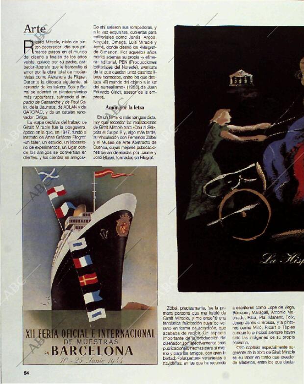 BLANCO Y NEGRO MADRID 18-07-1993 página 54