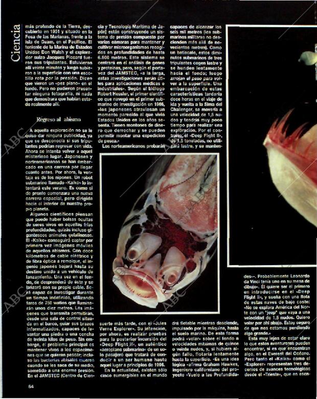 BLANCO Y NEGRO MADRID 18-07-1993 página 64