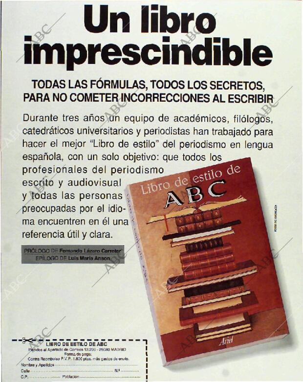 BLANCO Y NEGRO MADRID 18-07-1993 página 71