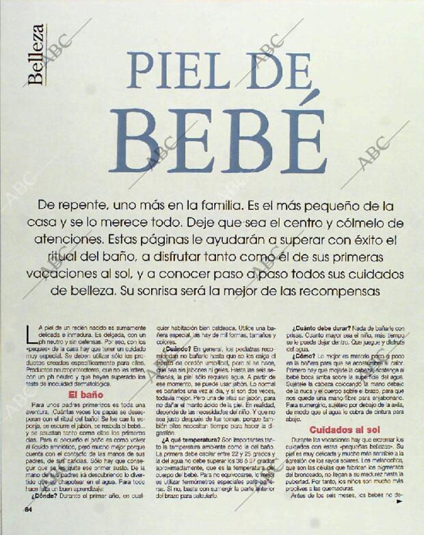 BLANCO Y NEGRO MADRID 18-07-1993 página 84