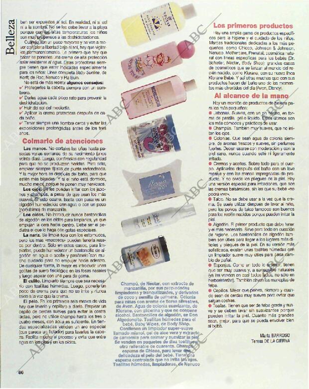 BLANCO Y NEGRO MADRID 18-07-1993 página 86