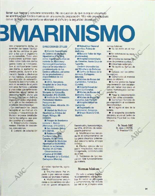 BLANCO Y NEGRO MADRID 18-07-1993 página 91