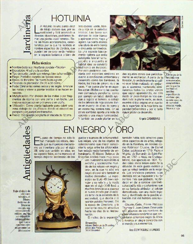 BLANCO Y NEGRO MADRID 18-07-1993 página 95