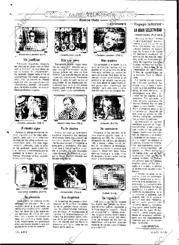 ABC MADRID 19-07-1993 página 116