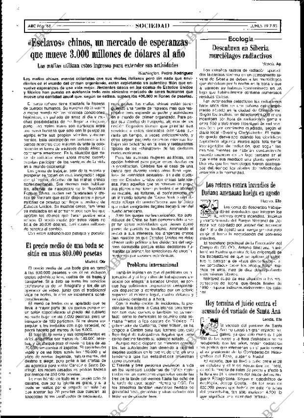 ABC MADRID 19-07-1993 página 68