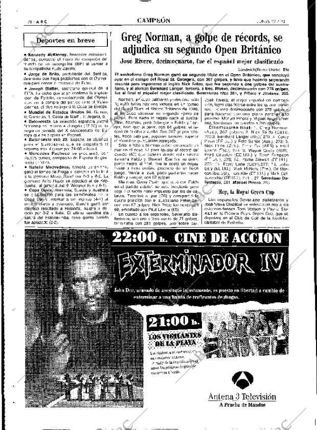 ABC MADRID 19-07-1993 página 78