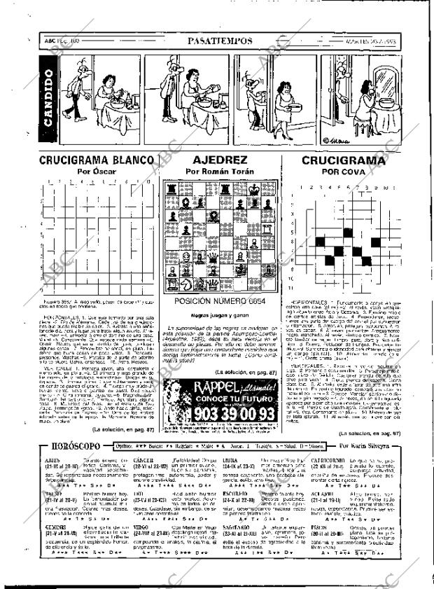 ABC MADRID 20-07-1993 página 100